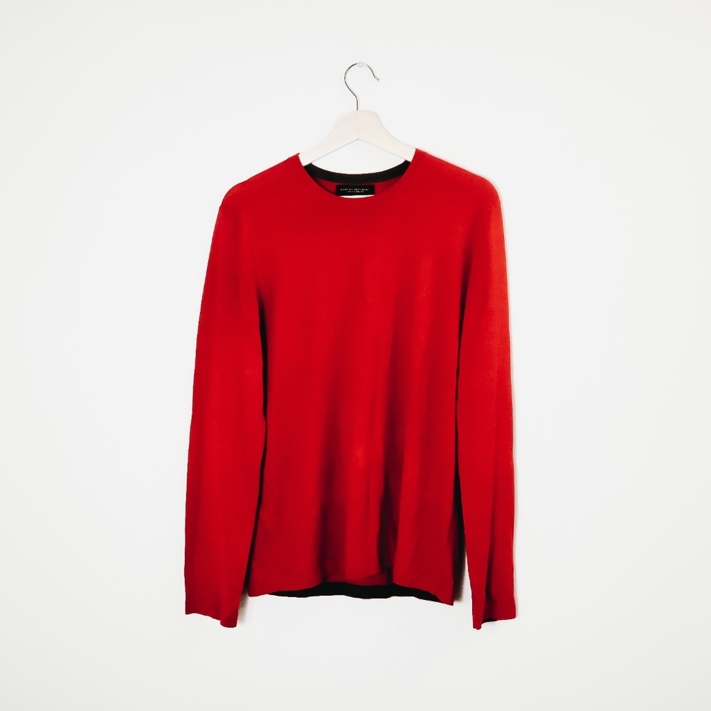 Banana Republic Silk Cashmere Red Sweater